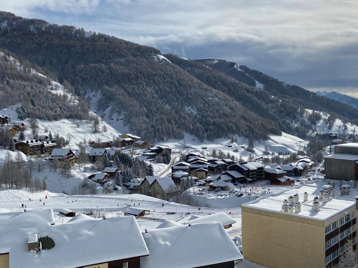 3 Pieces La Foux D Allos Vue Montagne Et Station Exterior photo