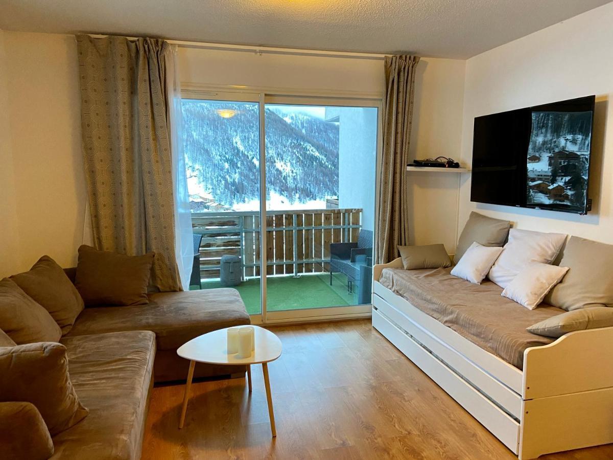 3 Pieces La Foux D Allos Vue Montagne Et Station Exterior photo